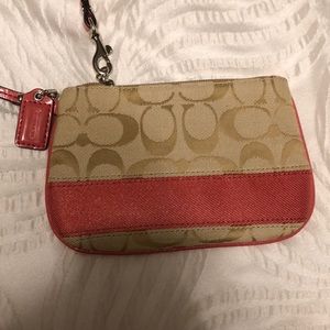 Coach wristlet